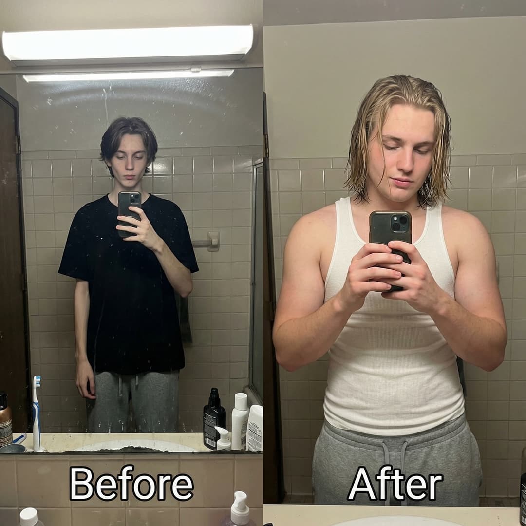 Transformare - inainte si dupa utilizarea Magic Milk